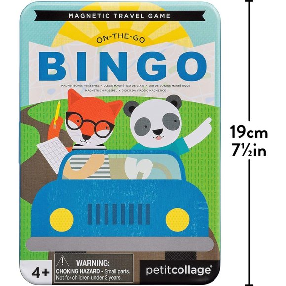 Petit Collage - On-The-Go Bingo Magnetic Travel Game - Picture 3 of 6